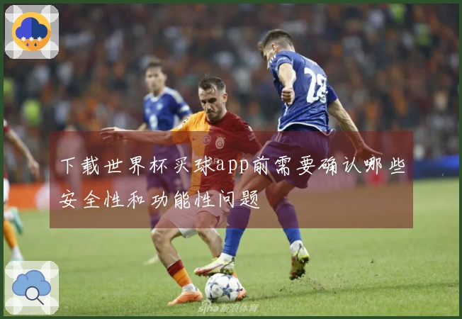 下载世界杯买球app前需要确认哪些安全性和功能性问题