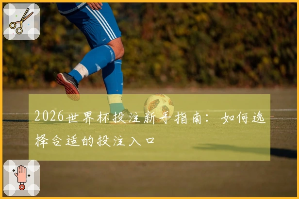 2026世界杯投注新手指南：如何选择合适的投注入口